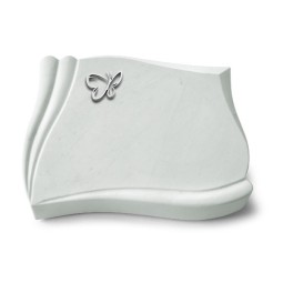 Grabkissen Memory/Omega Marmor Papillon (Alu)