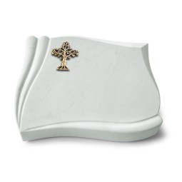 Grabkissen Memory/Omega Marmor Baum 2 (Bronze)