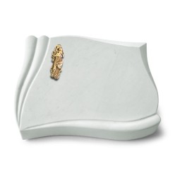 Grabkissen Memory/Omega Marmor Maria (Bronze)