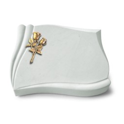 Grabkissen Memory/Omega Marmor Rose 11 (Bronze)