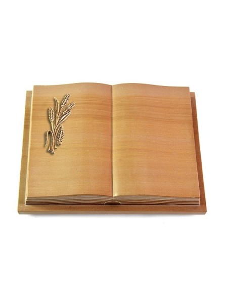 Grabbuch Livre Podest Folia/Woodland Ähren 1 (Bronze)