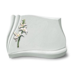 Grabkissen Memory/Omega Marmor Orchidee (Color)