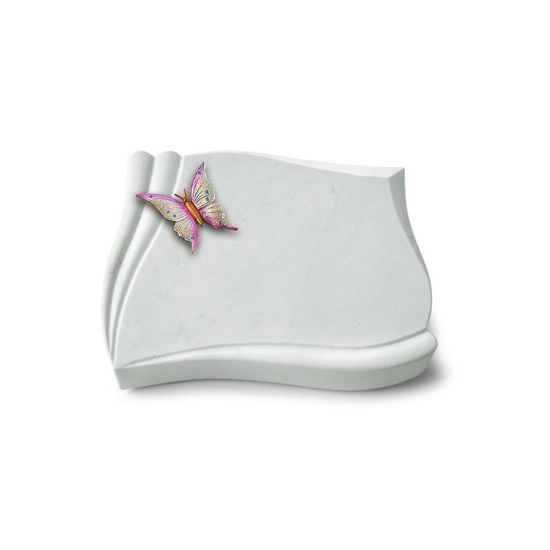 Grabkissen Memory/Omega Marmor Papillon 1 (Color)