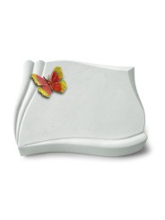 Grabkissen Memory/Omega Marmor Papillon 2 (Color)