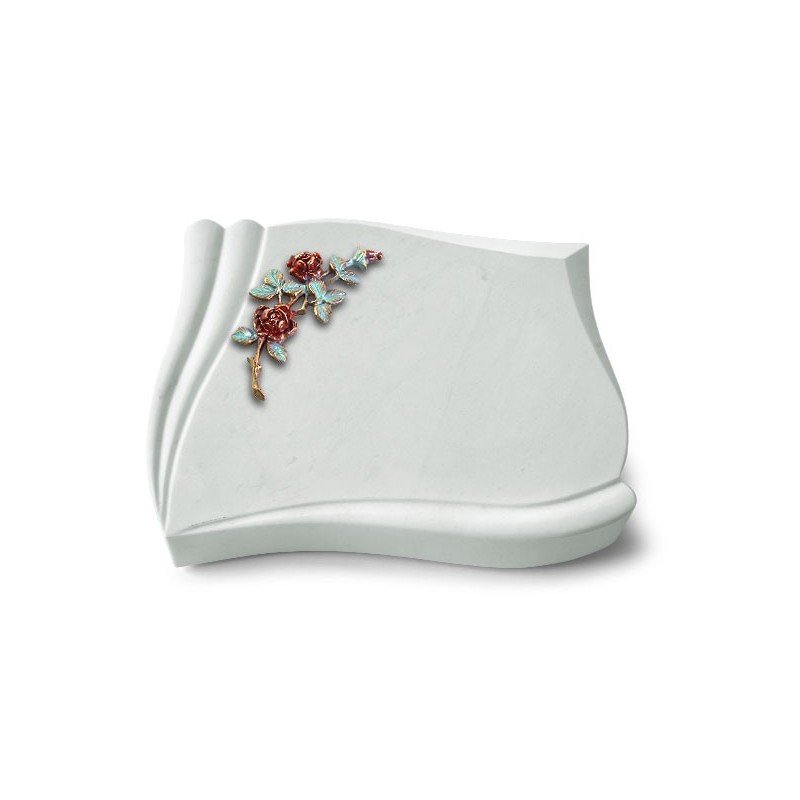 Grabkissen Memory/Omega Marmor Rose 3 (Color)