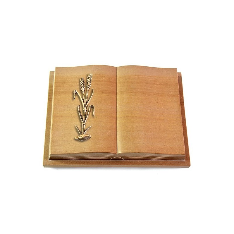 Grabbuch Livre Podest Folia/Woodland Ähren 2 (Bronze)