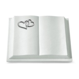 Grabbuch Livre Pagina/Omega Marmor Herzen (Alu)