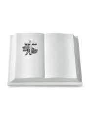 Grabbuch Livre Pagina/Omega Marmor Kreuz 1 (Alu)