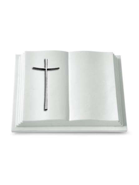Grabbuch Livre Pagina/Omega Marmor Kreuz 2 (Alu)