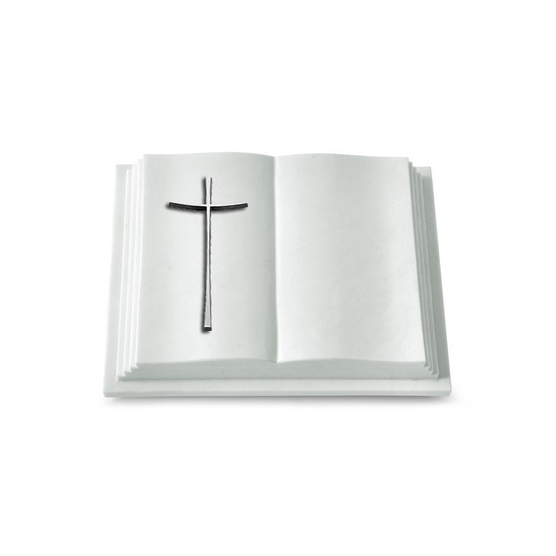 Grabbuch Livre Pagina/Omega Marmor Kreuz 2 (Alu)