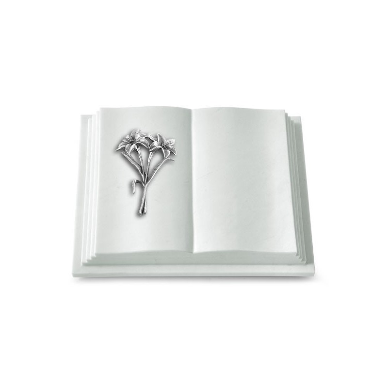 Grabbuch Livre Pagina/Omega Marmor Lilie (Alu)