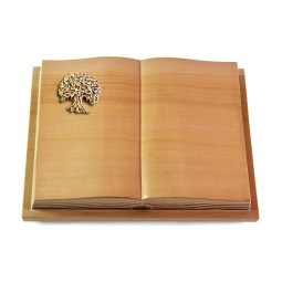 Grabbuch Livre Podest Folia/Woodland Baum 3 (Bronze)