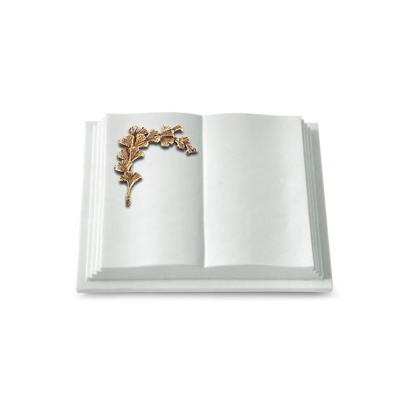 Grabbuch Livre Pagina/Omega Marmor Gingozweig 2 (Bronze)
