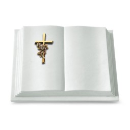 Livre Pagina/ Indisch-Black Kreuz/Rosen (Bronze)