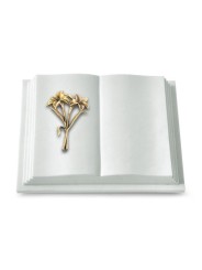 Grabbuch Livre Pagina/Omega Marmor Lilie (Bronze)