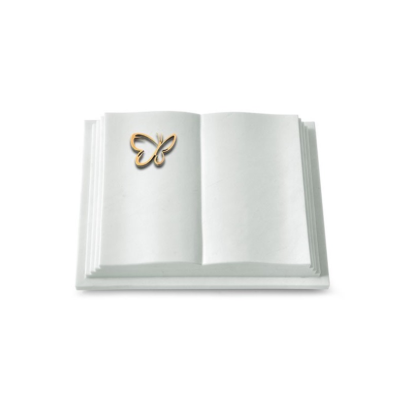 Grabbuch Livre Pagina/Omega Marmor Papillon (Bronze)