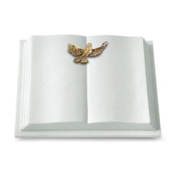 Grabbuch Livre Pagina/Omega Marmor Taube (Bronze)