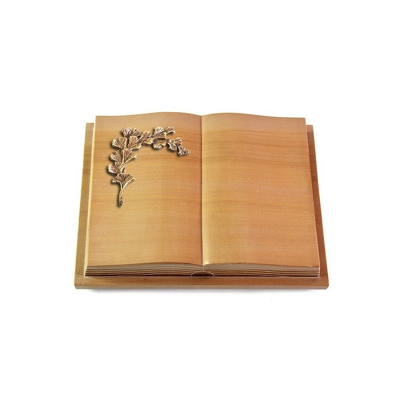 Grabbuch Livre Podest Folia/Woodland Gingozweig 2 (Bronze)