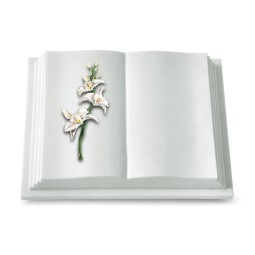 Grabbuch Livre Pagina/Omega Marmor Orchidee (Color)