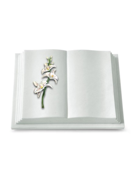 Grabbuch Livre Pagina/Omega Marmor Orchidee (Color)