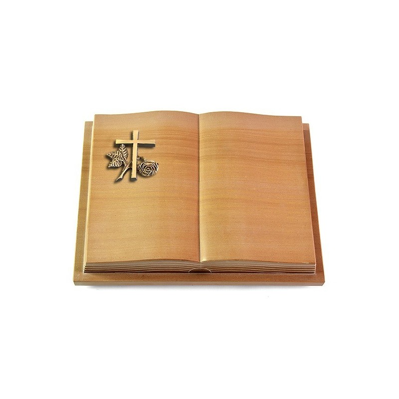 Grabbuch Livre Podest Folia/Woodland Kreuz 1 (Bronze)