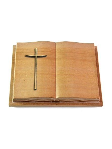 Grabbuch Livre Podest Folia/Woodland Kreuz 2 (Bronze)