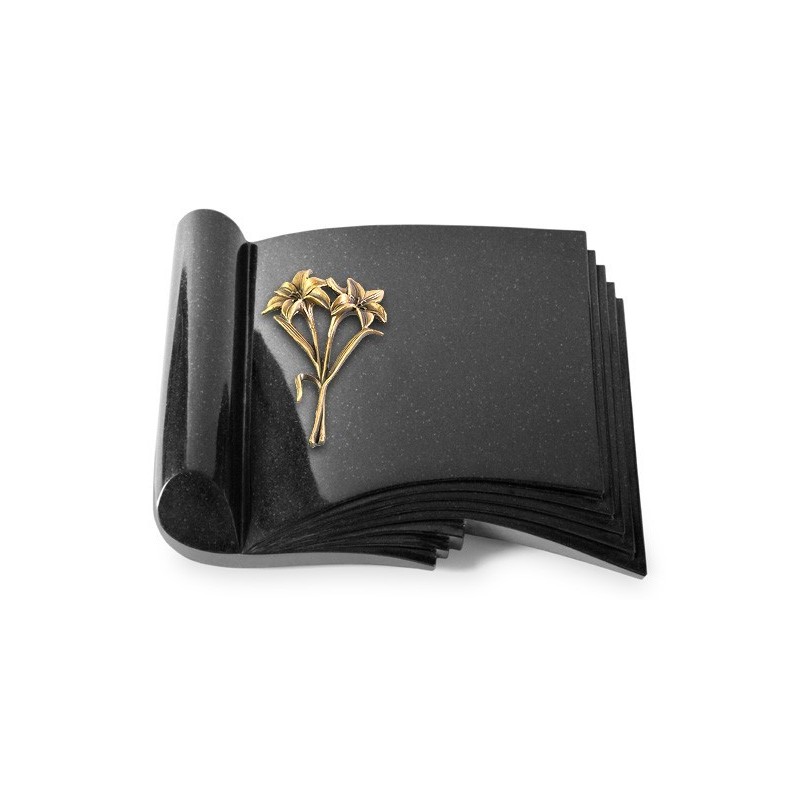 Grabbuch Prestige/Indisch Black Lilie (Bronze) 50x40