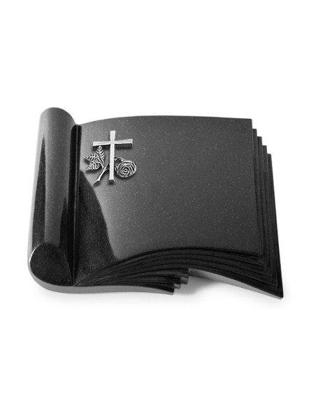 Grabbuch Prestige/Indisch Black Kreuz 1 (Alu) 50x40