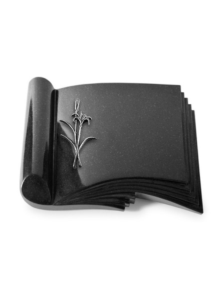 Grabbuch Prestige/Indisch Black Lilienzweig (Alu) 50x40