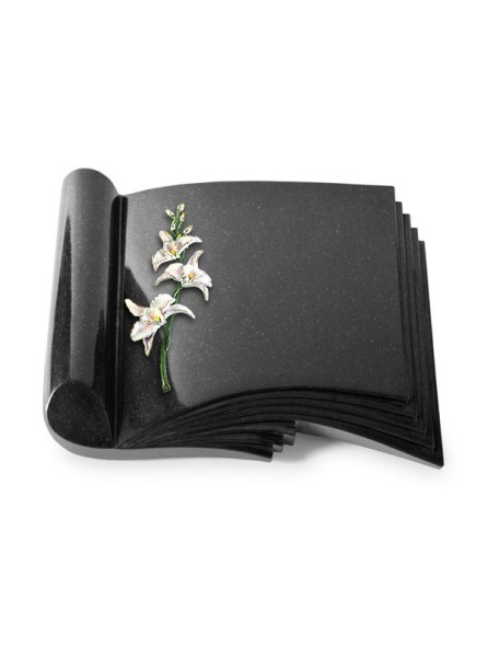 Grabbuch Prestige/Indisch Black Orchidee (Color) 50x40