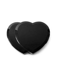 Grabkissen Amoureux/Indisch Black (ohne Ornament) 50x40