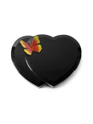 Grabkissen Amoureux/Indisch Black Papillon 2 (Color) 50x40
