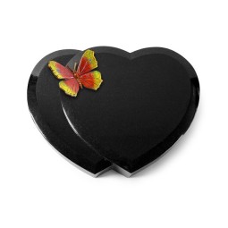 Grabkissen Amoureux/Indisch Black Papillon 2 (Color) 50x40