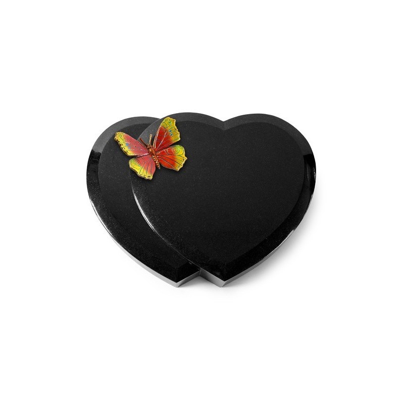 Grabkissen Amoureux/Indisch Black Papillon 2 (Color) 50x40