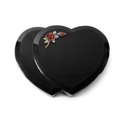 Grabkissen Amoureux/Indisch Black Rose 1 (Color) 50x40