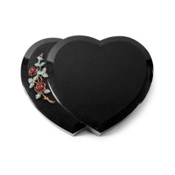 Grabkissen Amoureux/Indisch Black Rose 3 (Color) 50x40