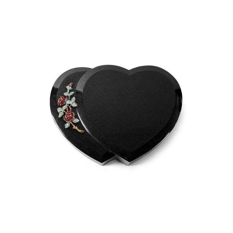 Grabkissen Amoureux/Indisch Black Rose 3 (Color) 50x40