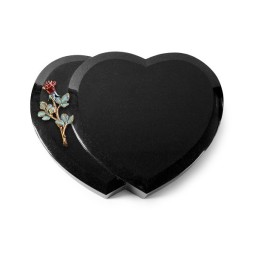 Grabkissen Amoureux/Indisch Black Rose 7 (Color) 50x40