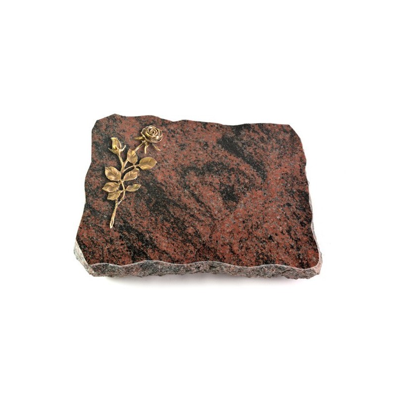 Grabplatte Aruba Pure Rose 13 (Bronze)