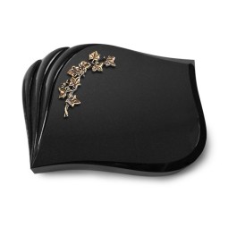 Grabkissen Eterna/Indisch Black Efeu (Bronze) 50x40