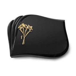 Grabkissen Eterna/Indisch Black Lilie (Bronze) 50x40