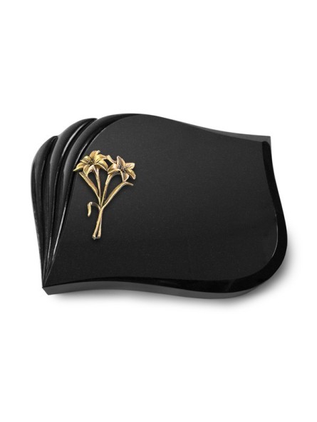 Grabkissen Eterna/Indisch Black Lilie (Bronze) 50x40