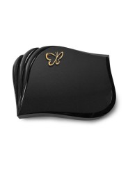 Grabkissen Eterna/Indisch Black Papillon (Bronze) 50x40