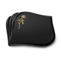 Grabkissen Eterna/Indisch Black Rose 2 (Bronze) 50x40