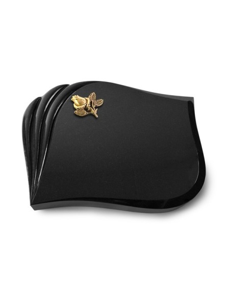 Grabkissen Eterna/Indisch Black Rose 3 (Bronze) 50x40