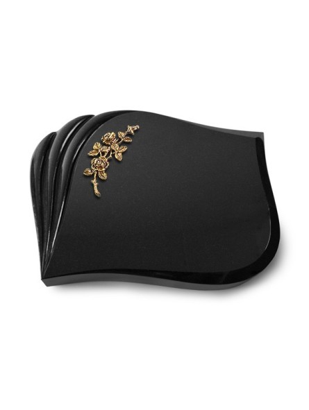 Grabkissen Eterna/Indisch Black Rose 5 (Bronze) 50x40