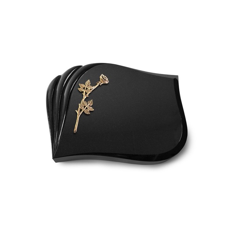 Grabkissen Eterna/Indisch Black Rose 9 (Bronze) 50x40