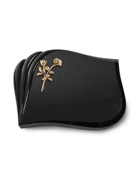 Grabkissen Eterna/Indisch Black Rose 10 (Bronze) 50x40