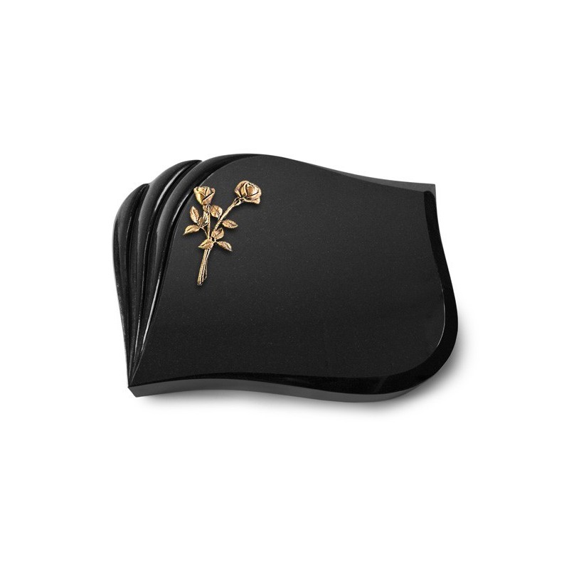 Grabkissen Eterna/Indisch Black Rose 10 (Bronze) 50x40