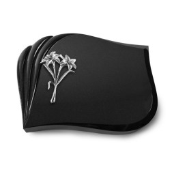 Grabkissen Eterna/Indisch Black Lilie (Alu) 50x40